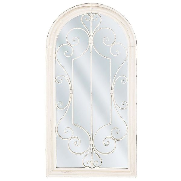 Beliani Wandspiegel CAMPEL Cremeweiß 5x50x98 günstig online kaufen