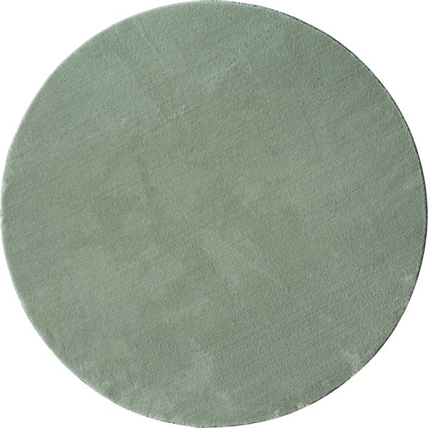 merinos Teppich "Loft 37" rund 16 mm Höhe Kunstfellteppich besonders weich günstig online kaufen