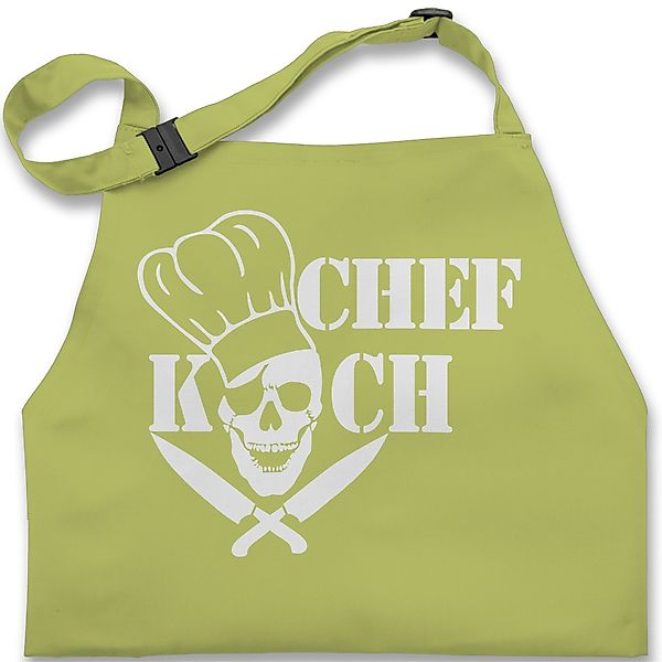 Shirtracer Kochschürze Chefkoch Totenkopf Skull, (1-tlg), günstig online kaufen