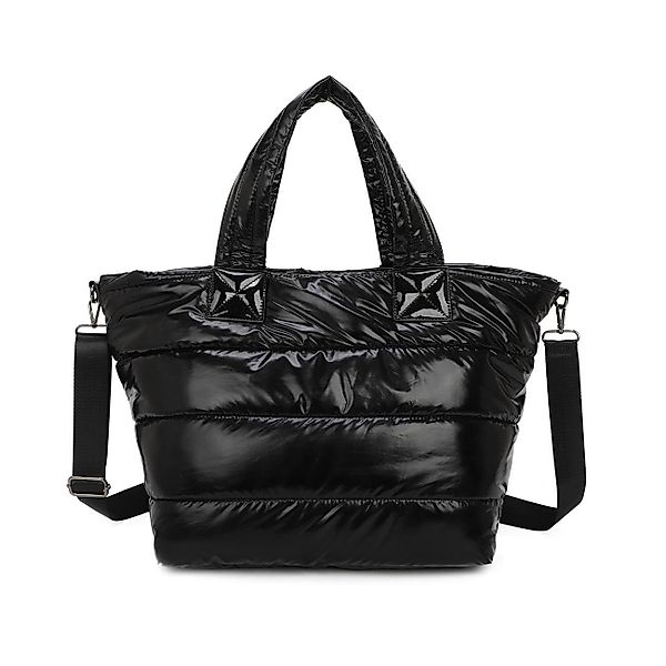 ITALYSHOP24 Schultertasche XL Damen Nylontasche Shopper günstig online kaufen