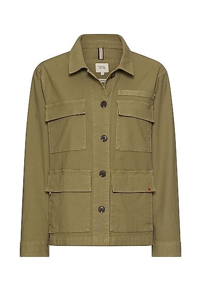 camel active Jackenblazer aus Baumwollmix Langarm Hemdblusenkragen Hemdblus günstig online kaufen
