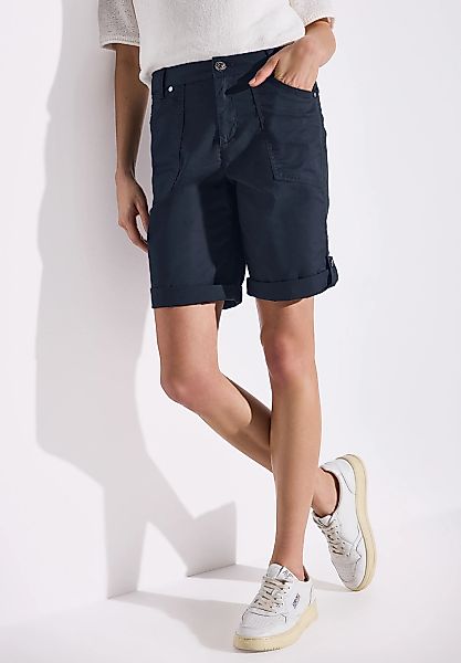 STREET ONE Bermudas "Style Yulius", mit Turn-Up günstig online kaufen