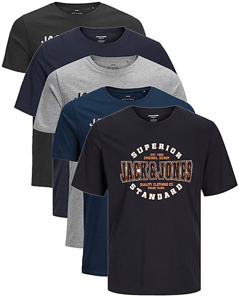 Jack & Jones Print-Shirt (Spar Set, günstig online kaufen