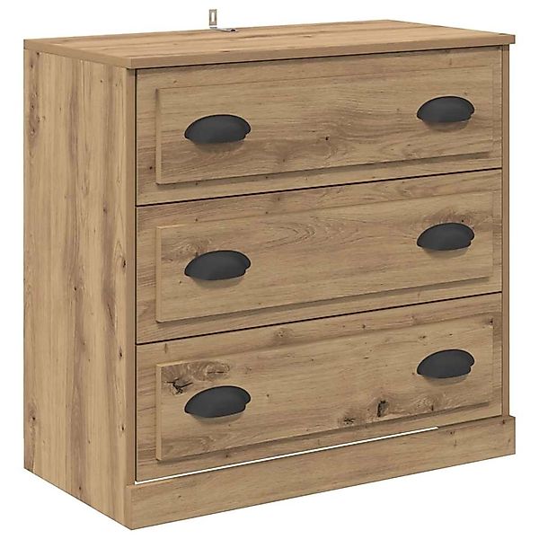 vidaXL Sideboard Artisan-Eiche 70 x 35,5 x 67,5 cm Holzwerkstoff 881353 günstig online kaufen