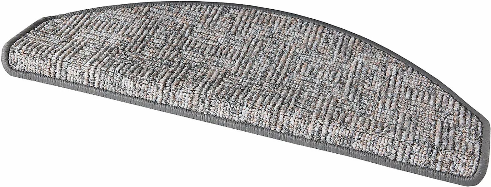 Andiamo Stufenmatte "Leo, Made in Poland" halbrund 6 mm Höhe grobe melierte günstig online kaufen