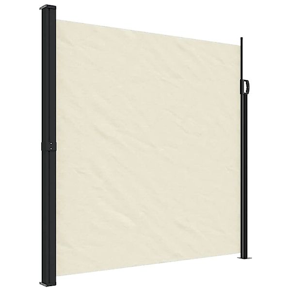 furnicato Seitenmarkise Ausziehbar Creme 200x600 cm günstig online kaufen