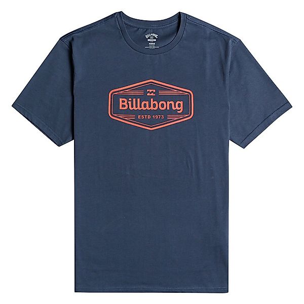 Billabong Trademark Kurzarm T-shirt 2XL Denim günstig online kaufen