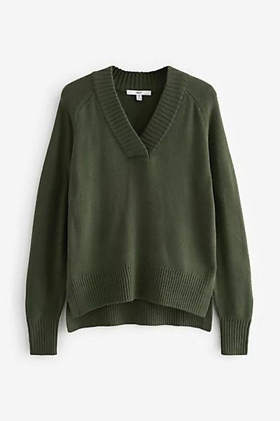 Next V-Ausschnitt-Pullover Bequemer Pullover mit V-Ausschnitt (1-tlg) günstig online kaufen