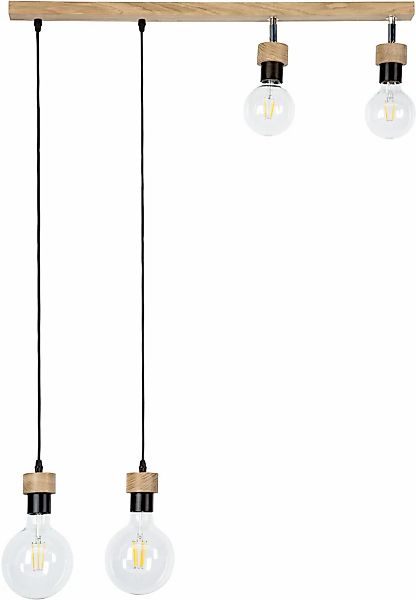 BRITOP LIGHTING Pendelleuchte »CLARTE«, 4 flammig, Leuchtmittel E27   Leuch günstig online kaufen
