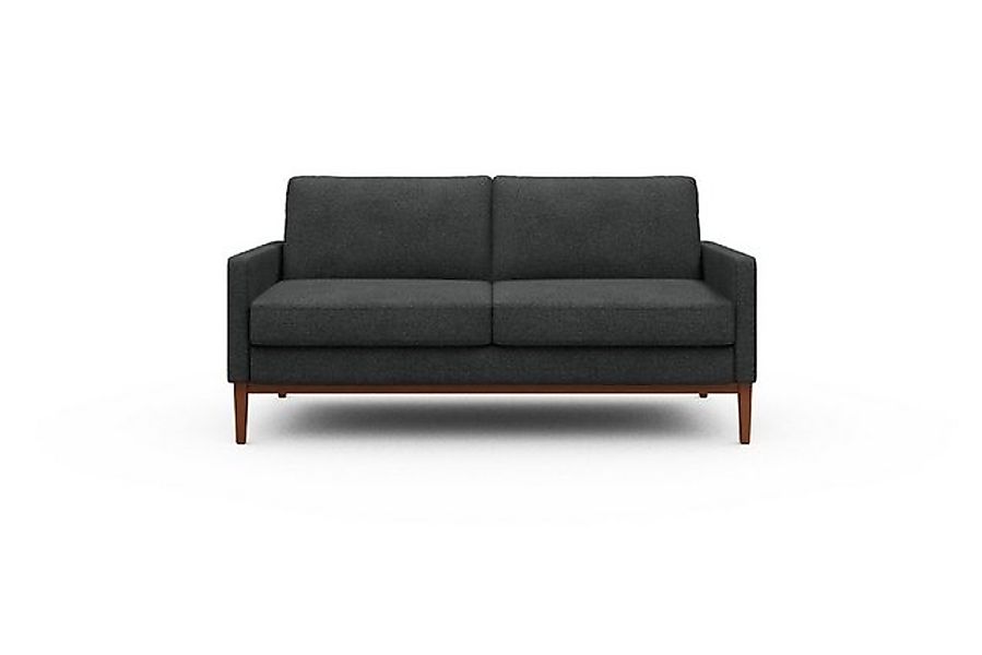 moebelfaktor Sofa Bodo 2,5-Sitzer, Retro-Design, elegante Linien, stabile H günstig online kaufen