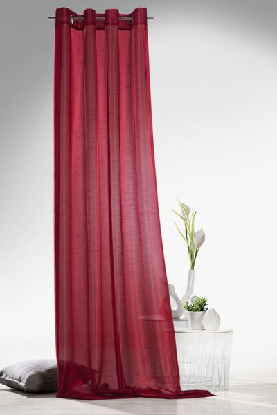 Weckbrodt Vorhang "Klara" Ösen 1 Stk. tlg. Wildseiten-Optik, halbtransparen günstig online kaufen