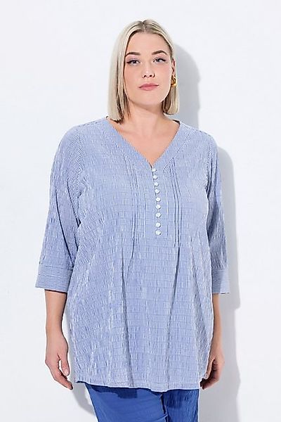 Ulla Popken Tunika Bubble-Tunika Herzausschnitt Biesen günstig online kaufen