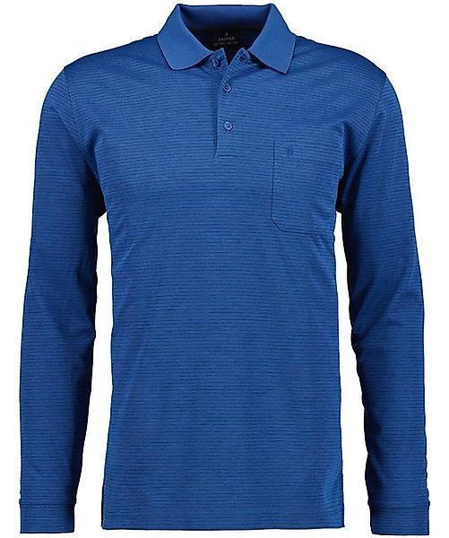 RAGMAN Langarm-Poloshirt Polo button fineliner LS günstig online kaufen