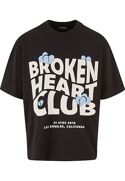 2Y Studios T-Shirt "2Y Studios Herren 2Y Broken Heart Club Oversize Tee", ( günstig online kaufen