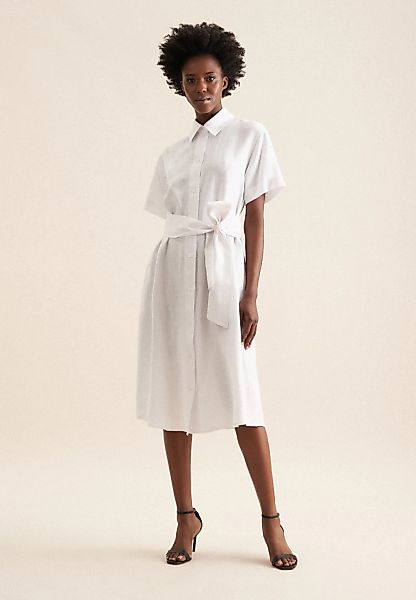 seidensticker Sommerkleid "Schwarze Rose" 1/2 Rundhals Uni günstig online kaufen