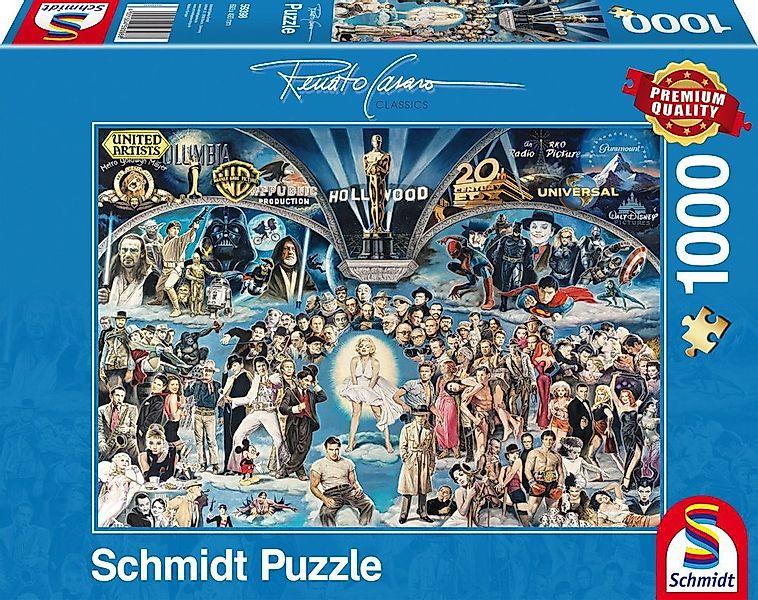 Schmidt Spiele Puzzle 1000 Teile Puzzle Renato Casaro Hollywood 59398, 1000 günstig online kaufen