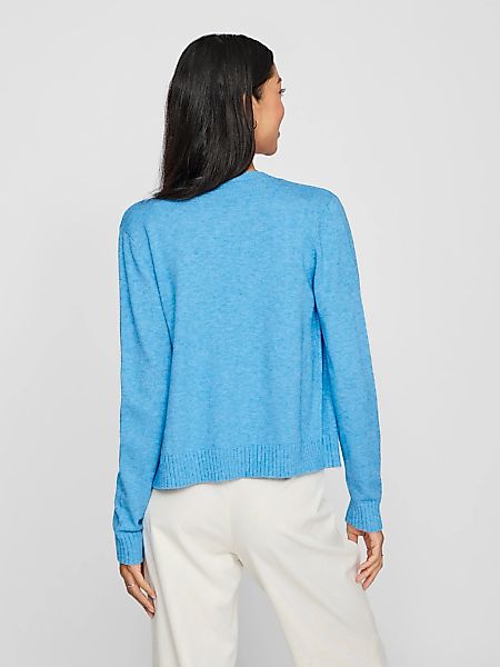 Vila Cardigan Kurzer Feinstrick Cardigan Weiche günstig online kaufen