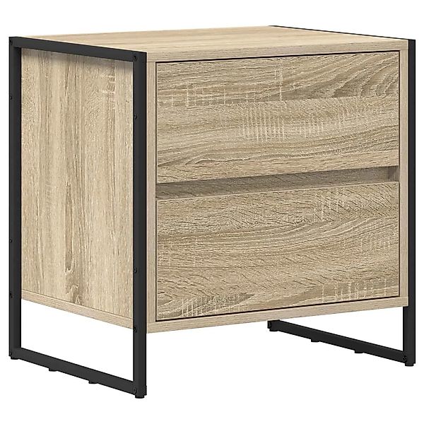 vidaXL Nachttisch Sonoma 50 x 39,5 x 50 cm Holzwerkstoff 886680 günstig online kaufen
