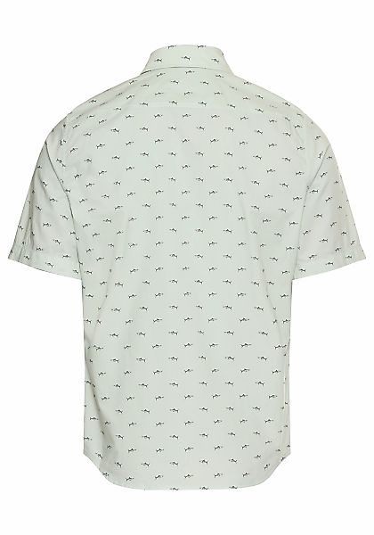 BOSS ORANGE Kurzarmhemd "Rash", mit durchgehenden Logoprint günstig online kaufen