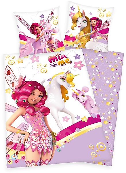Mia and me Kinderbettwäsche "Mia and Me" mit tollem Mia and Me-Motiv günstig online kaufen
