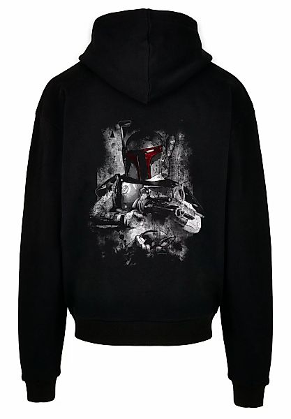 F4NT4STIC Kapuzenpullover "Star Wars Boba Fett Distressed", Print günstig online kaufen