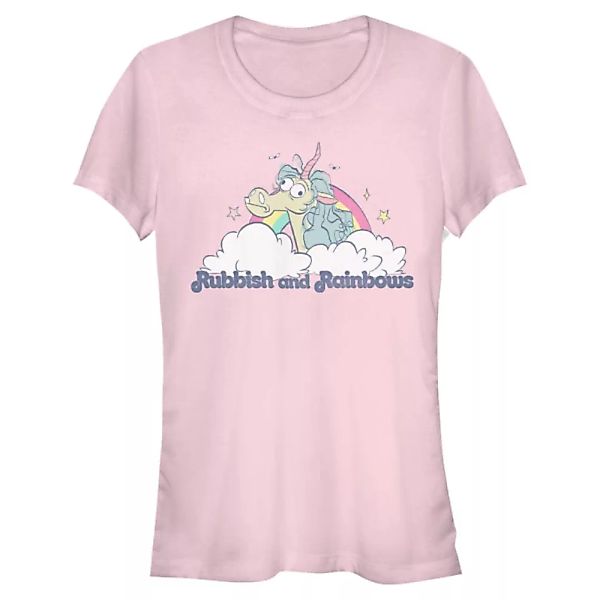 Pixar - Onward - Logo Rubbish and Rainbows - Frauen T-Shirt günstig online kaufen