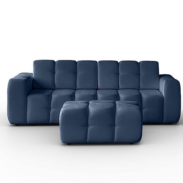 MOEBLO Polstergarnitur Tantalia + Hocker/Sessel, (Stilvolles Polstermöbel-S günstig online kaufen