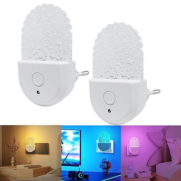 MUPOO LED Steckdosenleuchte RGB Plug in günstig online kaufen