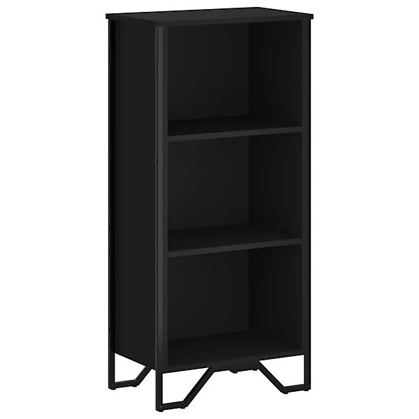 vidaXL Bücherregal Schwarz 50x31x106 cm Holzwerkstoff 848604 günstig online kaufen
