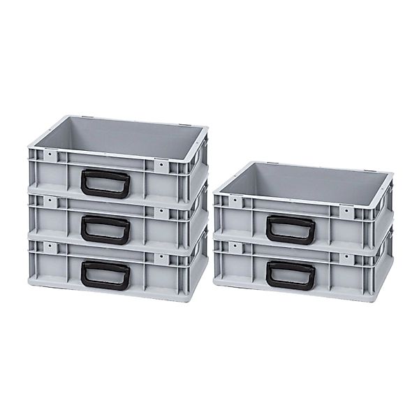 PROREGAL Spar Set 5x Eurobox Nextgen Portable Uno HxBxT 12 x 30 x 40 cm 11 günstig online kaufen