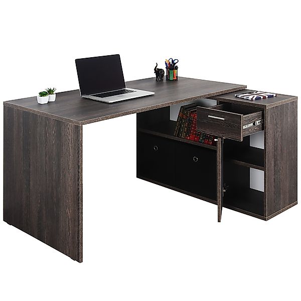 RICOO Eckschreibtisch WM083-VW (1-St), Schreibtisch Bürotisch günstig online kaufen
