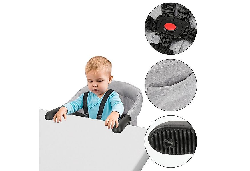 Clanmacy Tischsitz Tischsitz für Babys Kinderstuhl Faltbar Kindersitz Sitze günstig online kaufen