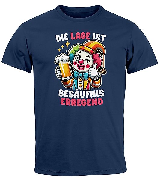 MoonWorks Print-Shirt Herren T-Shirt Party Feiern günstig online kaufen