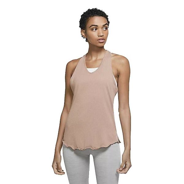 Nike Yoga Core Collection Ärmelloses T-shirt XS Desert Dust / Fossil Stone günstig online kaufen