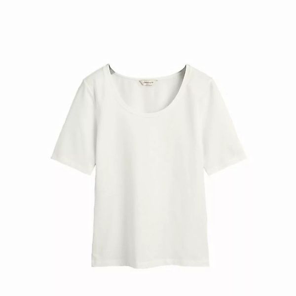 Gant T-Shirt 4203491 Kurzarmshirt mit U-Ausschnitt günstig online kaufen
