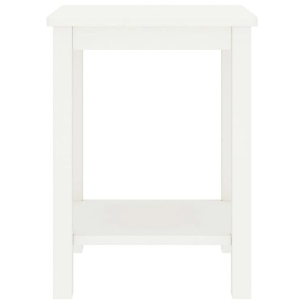 vidaXL Nachttisch Nachttisch Weiß 35x30x47 cm günstig online kaufen