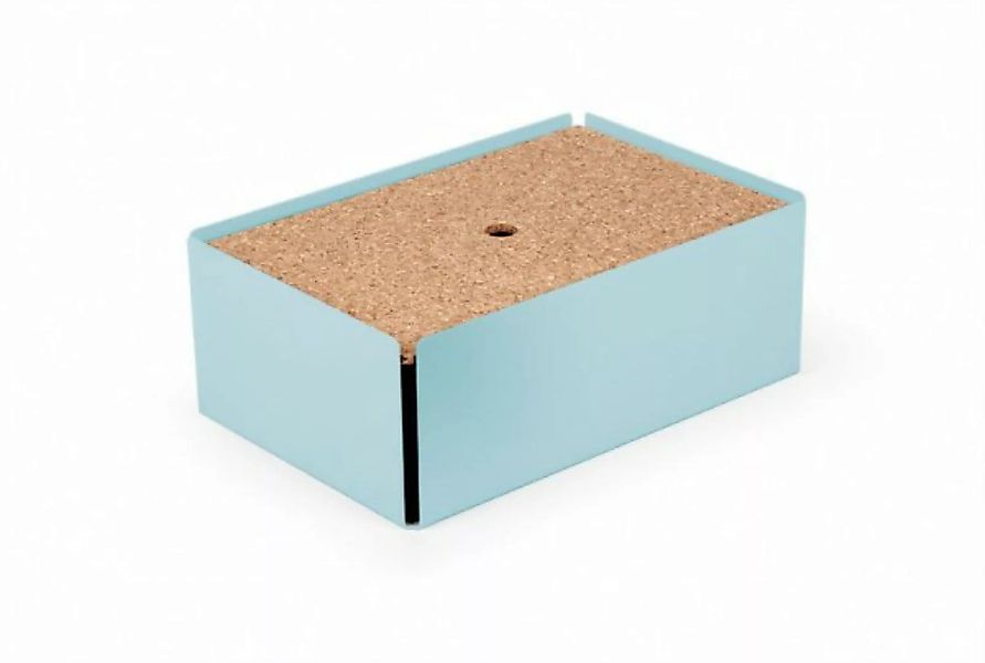 Kabelbox CHARGE-BOX pastelltürkis Kork günstig online kaufen