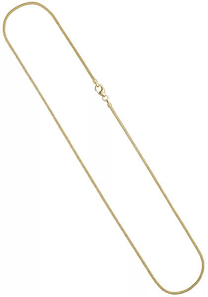 JOBO Goldkette, Schlangenkette 585 Gold 45 cm 1,6 mm günstig online kaufen