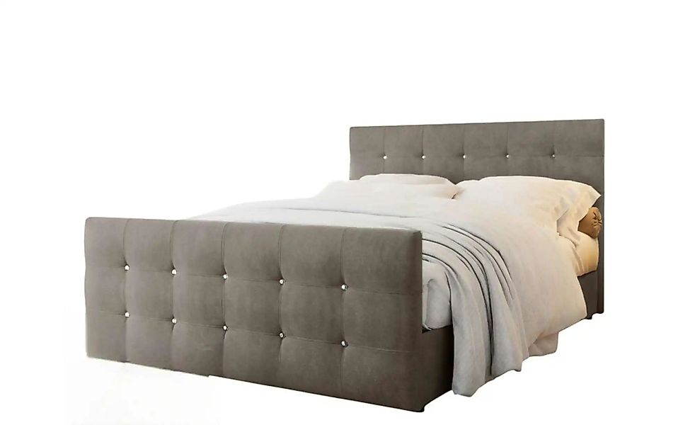 Boxbett mit Stauraum und Topper Kleo ¦ braun ¦ Maße (cm): B: 160 H: 105 Bet günstig online kaufen