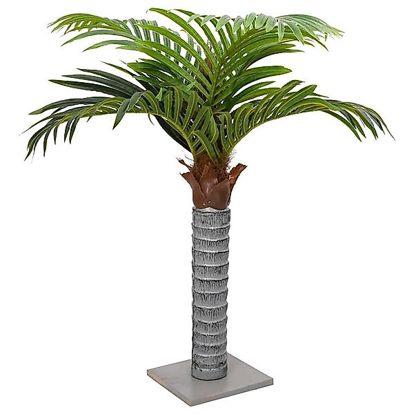 Künstliche Zimmerpflanze Palme Künstlich 6 Blätter günstig online kaufen