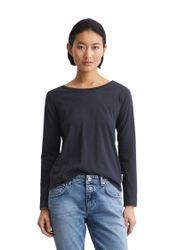 Marc O'Polo Langarmshirt in Organic Cotton-Qualität günstig online kaufen