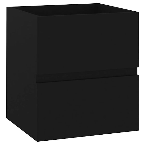 vidaXL Waschbeckenunterschrank Waschbeckenschrank Schwarz 41x38,5x45 cm günstig online kaufen