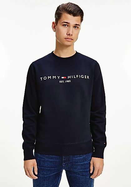 Tommy Hilfiger Sweatshirt "TOMMY LOGO SWEATSHIRT", mit klassischem Rundhals günstig online kaufen