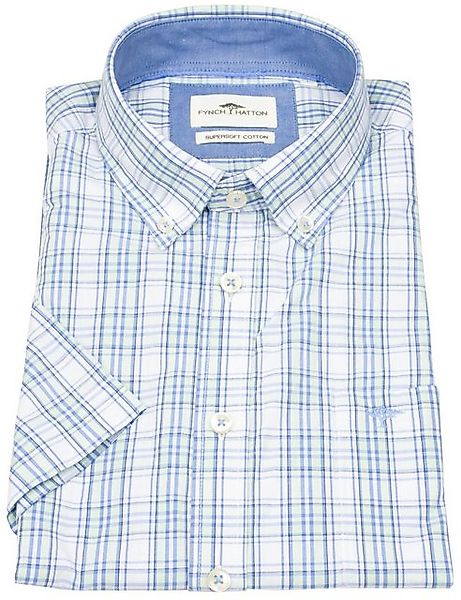 FYNCH-HATTON Kurzarmhemd Button-Down-Kragen günstig online kaufen