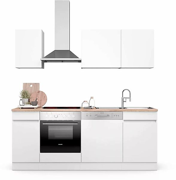 OPTIFIT Küche »Safeli«, Breite 210 cm, wahlweise mit oder ohne Hanseatic-E- günstig online kaufen