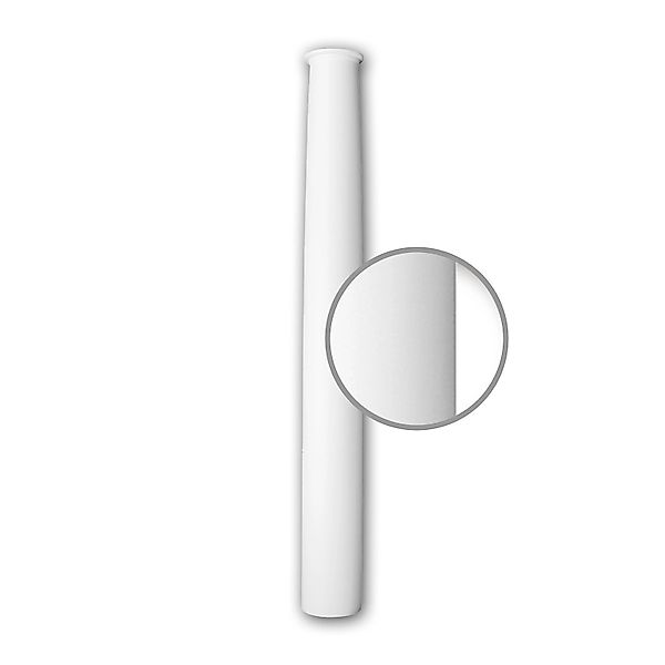 PROFHOME 416202 Halbsäulen Schaft Fassadenstuck Säule Fassaden Element 29,5 günstig online kaufen