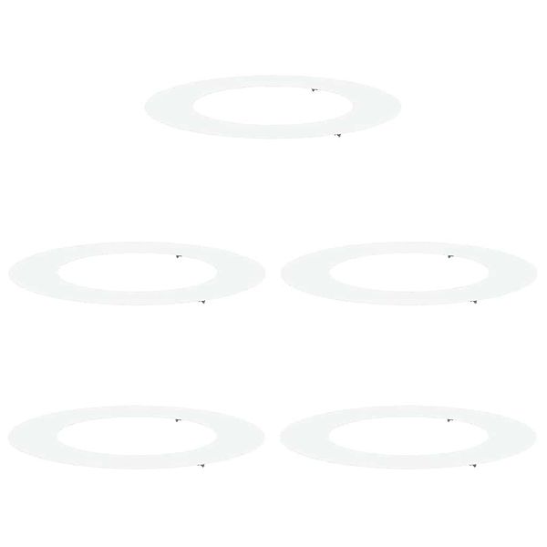 vidaXL Blumentopf Flache Baumringe 5 pcs günstig online kaufen
