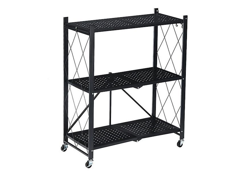 LOVONLIVE Servierwagen 3/4/5-lagiges Lagerregal, klappbares Lagerregal mit günstig online kaufen
