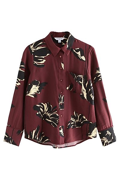 Next Langarmhemd Langärmeliges Button-down-Hemd (1-tlg) günstig online kaufen