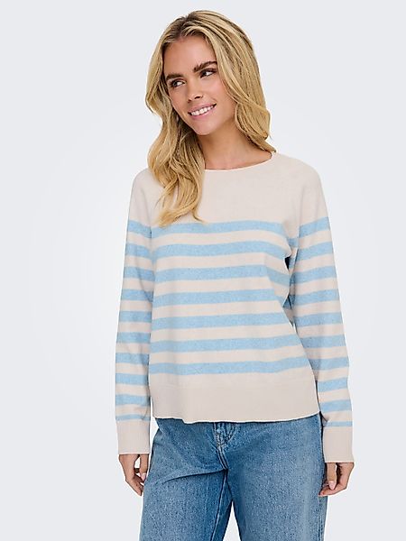 ONLY Rundhalspullover ONLAMA LIFE LS RAGLAN günstig online kaufen